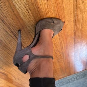 Georgio Armani platform heels